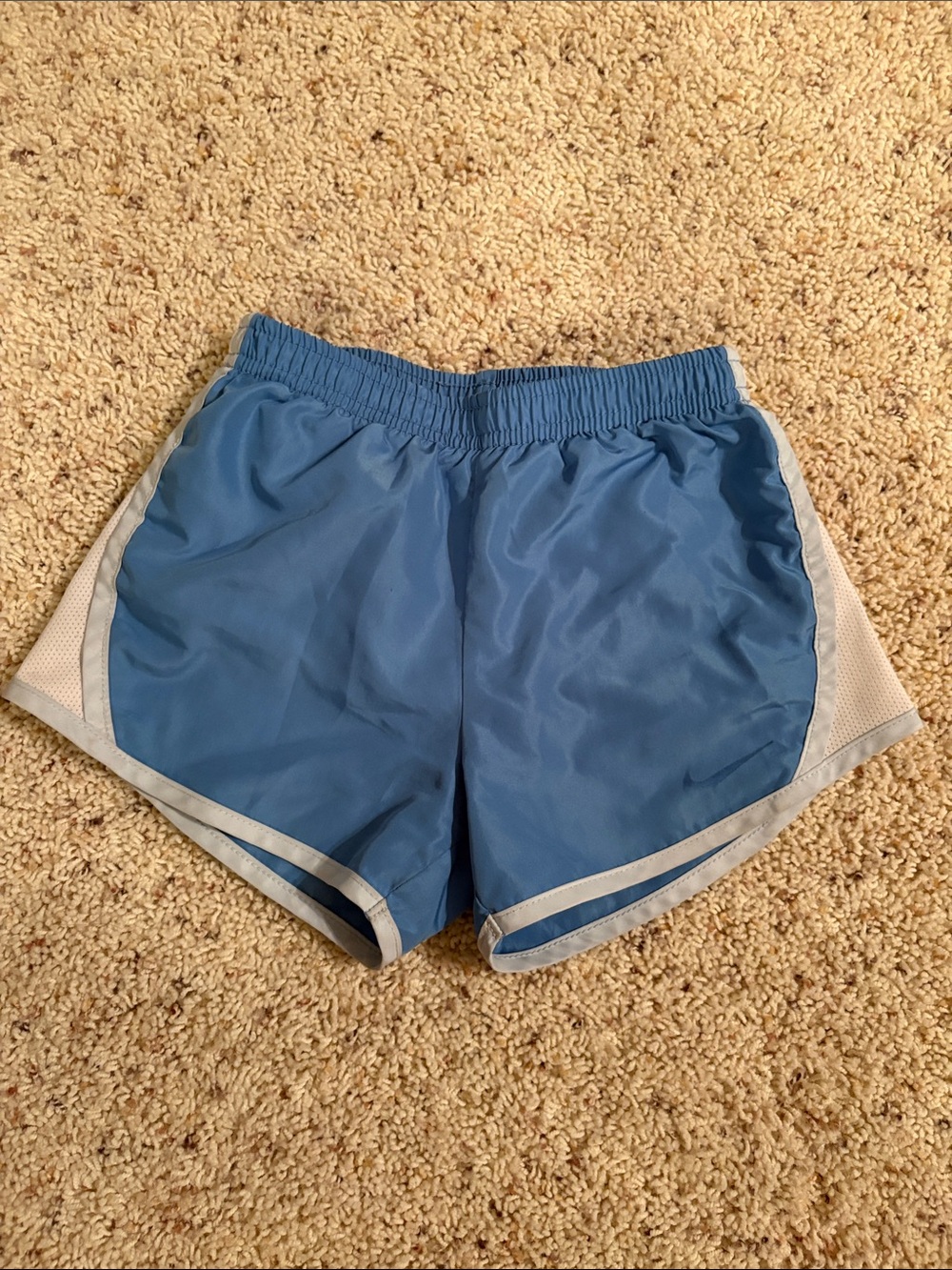 Nike Blue kids Athletic Running Shorts